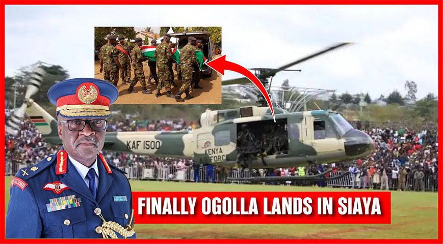 Live Updates: The Final Salute For General Francis Ogolla
